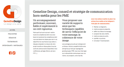 Desktop Screenshot of gemeline-design.fr